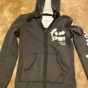 Free Spirit sweatshirt jacket.